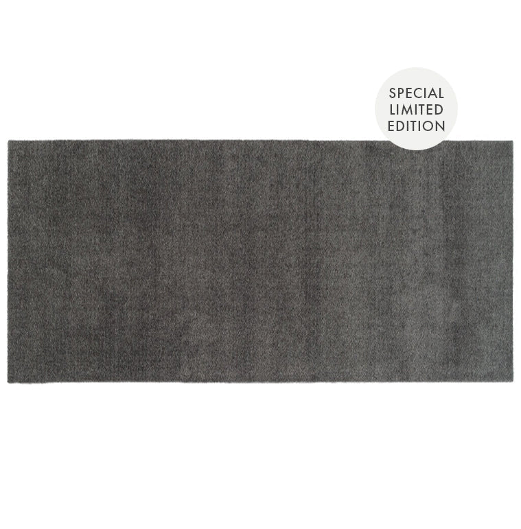 FLOOR MAT 110 x 200 cm - UNI COLOR STEELGREY