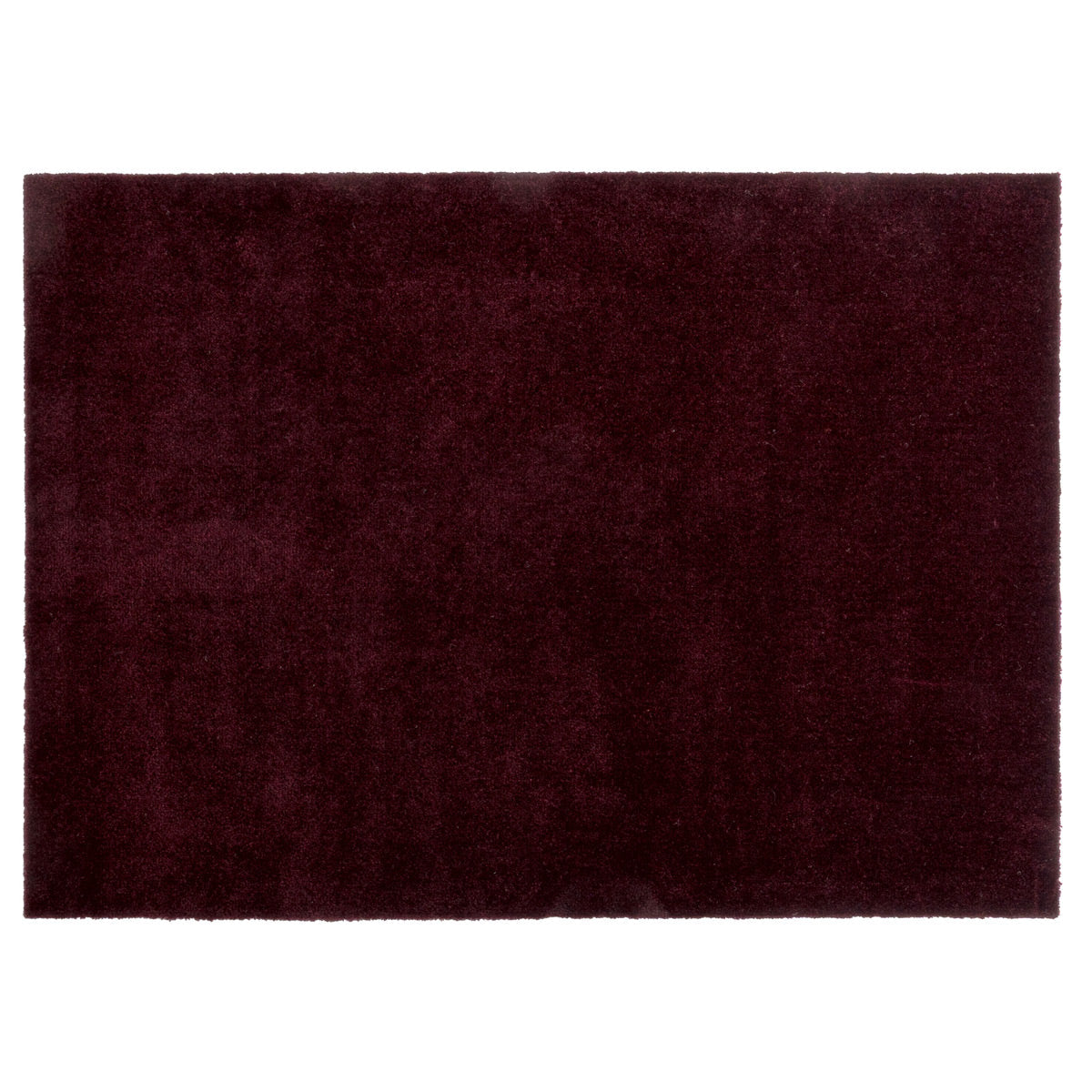 NEW - FLOOR MAT 90 X 130 CM - UNI COLOR BORDEAUX