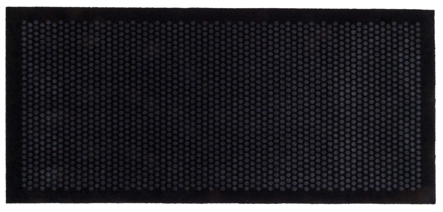 FLOOR MAT 90 x 200 CM - DOT BLACK/GREY
