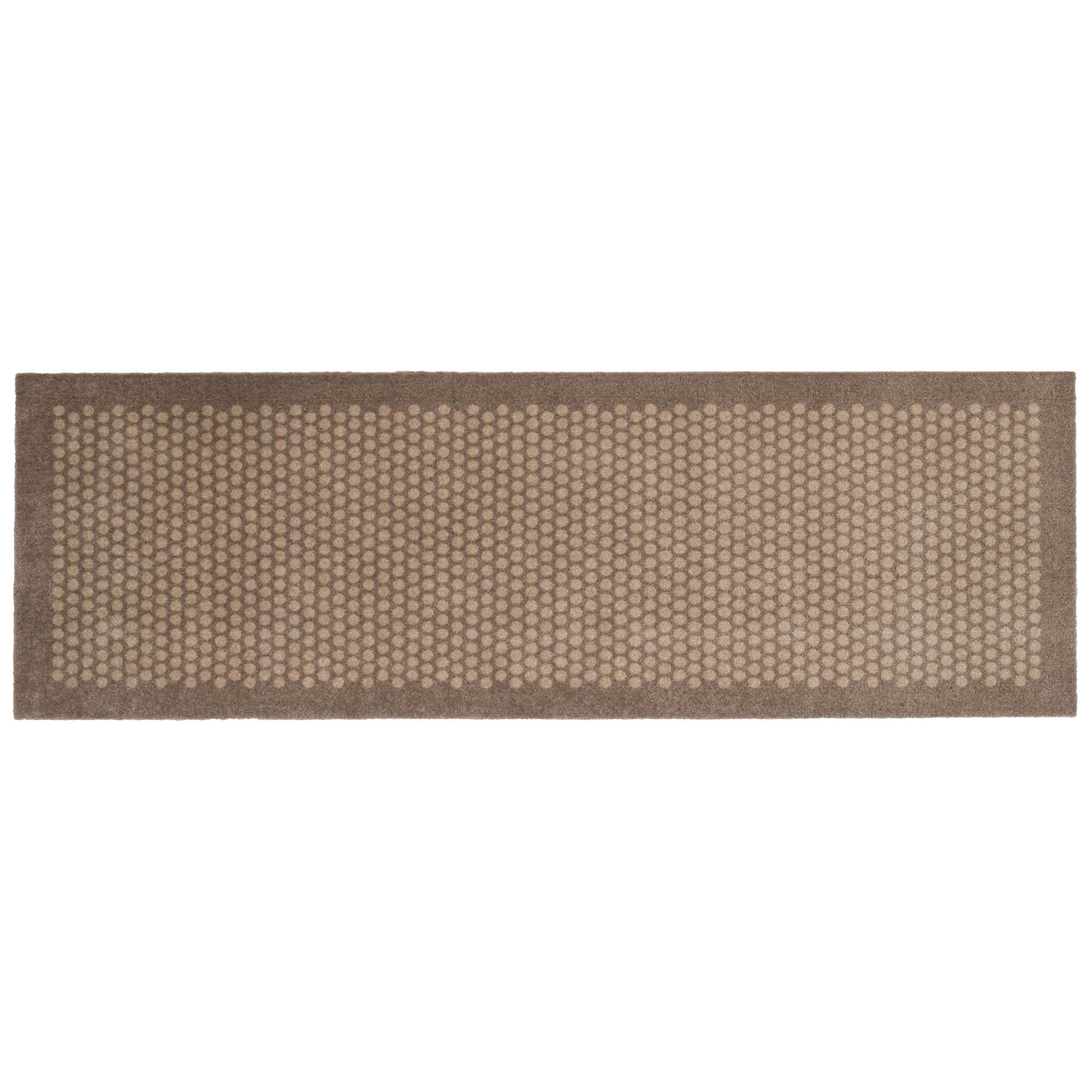 FLOOR MAT 67 x 200 cm dot sand