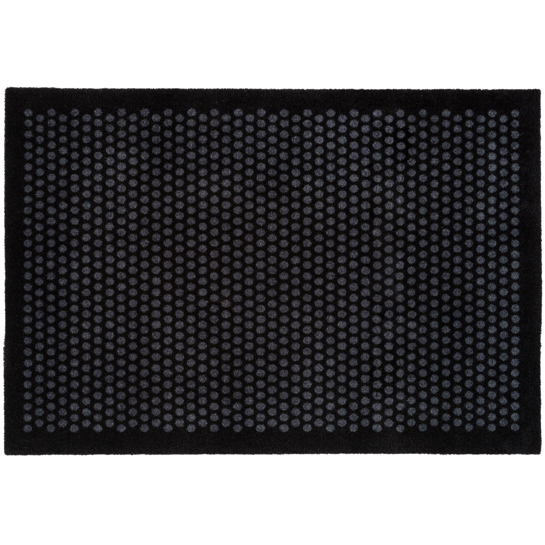 FLOOR MAT 90 x 130 CM - DOT BLACK/GREY