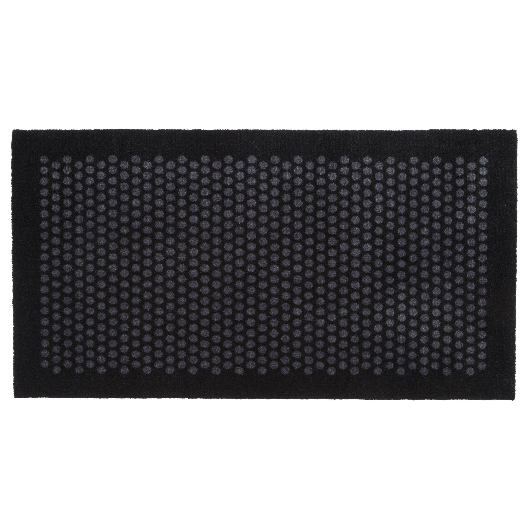FLOOR MAT 67 x 120 CM - DOT BLACK/GREY