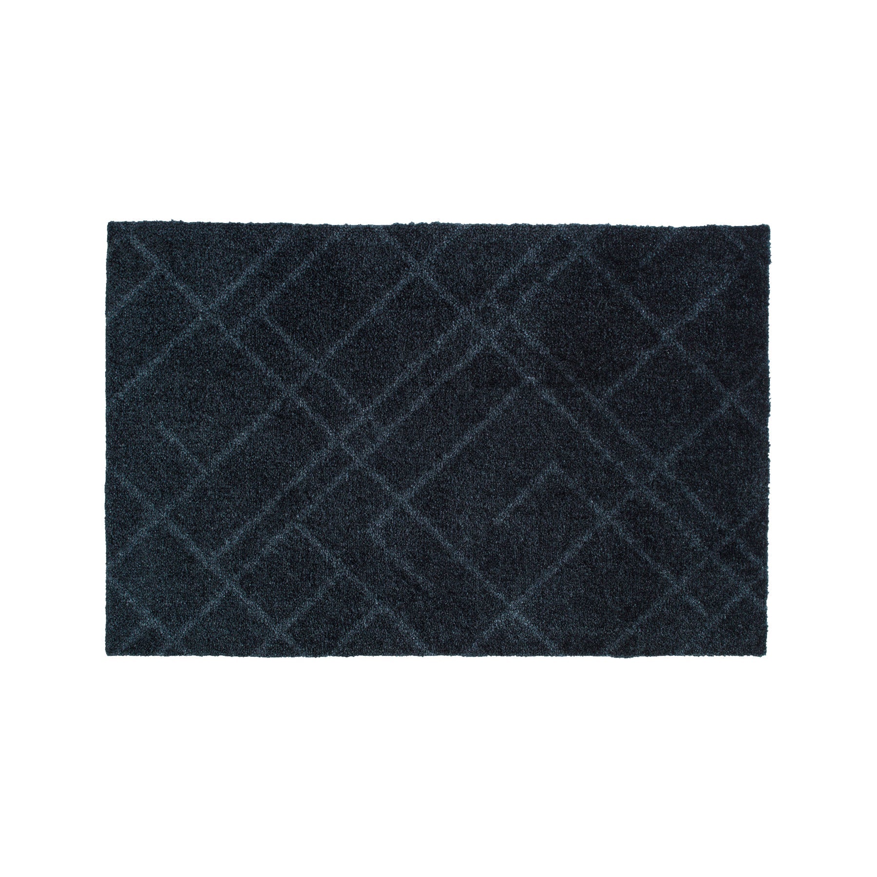 FLOOR MAT 40 x 60 cm - LINES / DARK GRAY