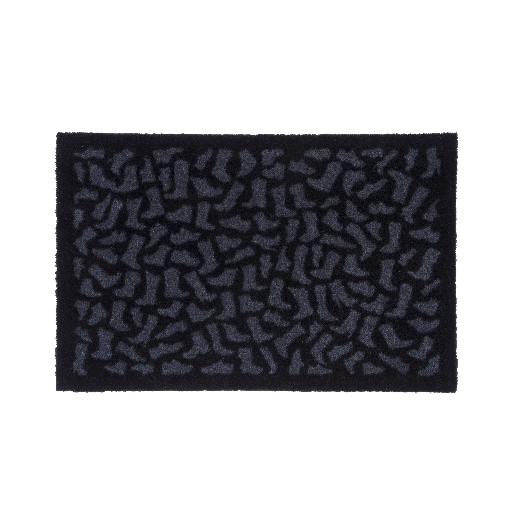 FLOOR MAT 40 X 60 cm - FOOTWEAR/BLACK GREY