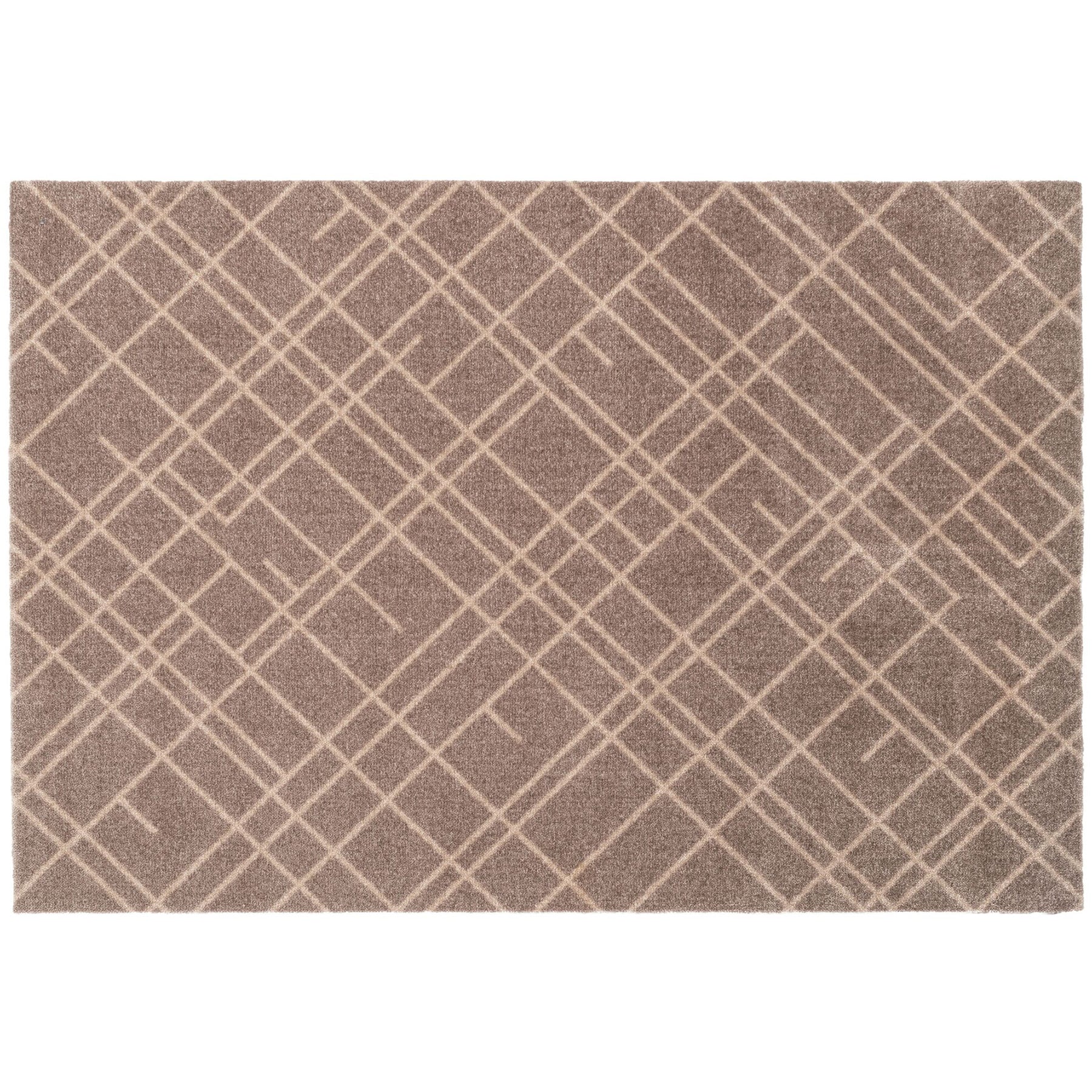 FLOOR MAT 90 X 130 CM - LINES SAND