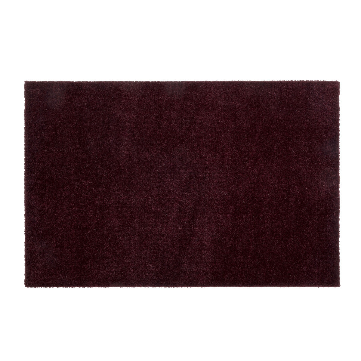 NEW - FLOOR MAT 60 X 90 CM - UNI COLOR BORDEAUX
