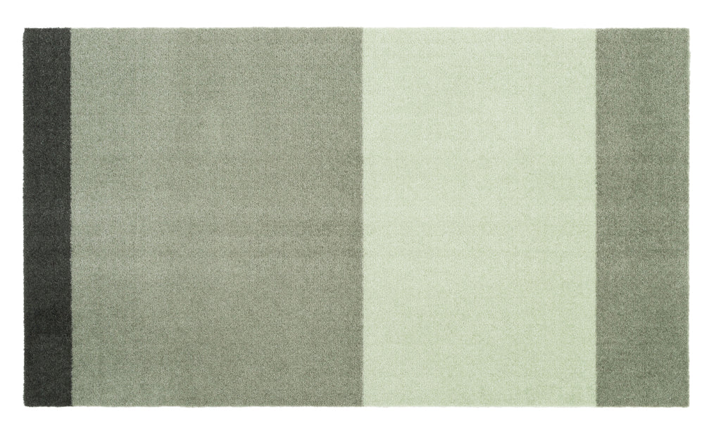 STRIPES HORIZONTAL - LIGHT/DUSTY/DARK GREEN